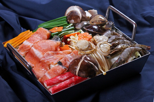 日式海鲜火锅