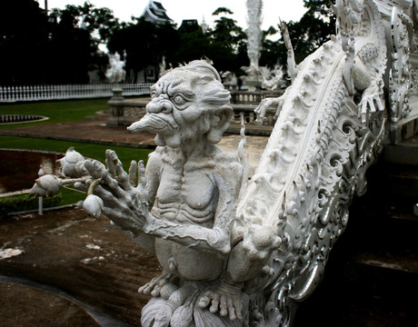东南亚异域特色小鬼雕塑
