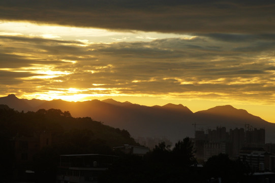 夕阳云彩