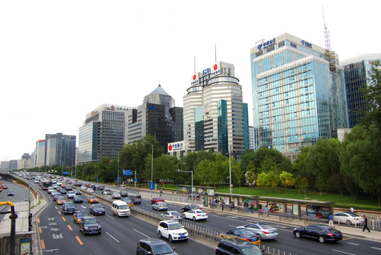 北京金融街街景