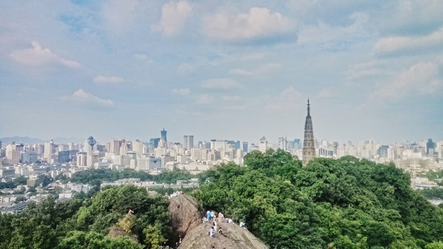 杭州西湖宝石山