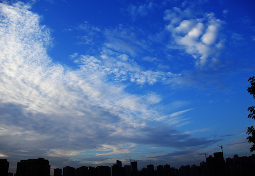 天空 白云 蓝天