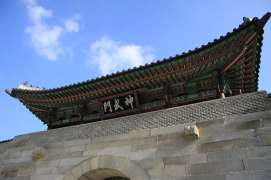 韩国景福宫神武门