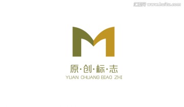 字母M标志