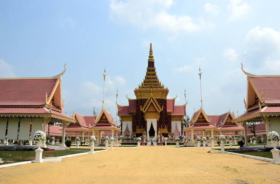 柬埔寨国王西哈努克亲王灵堂
