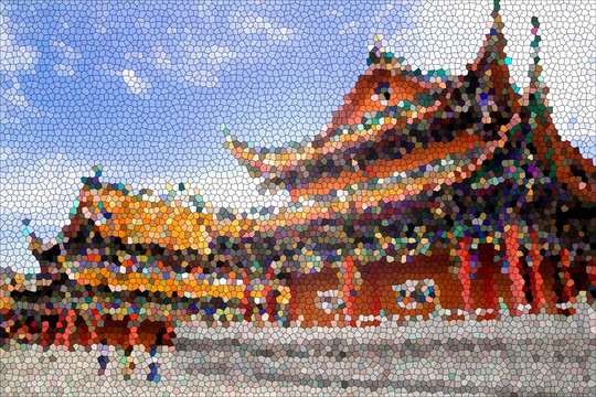 抽象艺术画