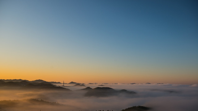 家乡美 雾景