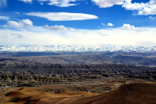 西藏 扎达土林国家地质公园