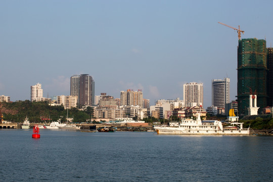 防城港 海湾城市风光