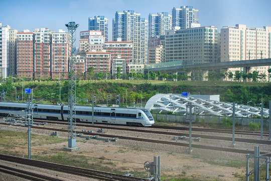 高铁动车 中国 高铁 和谐号