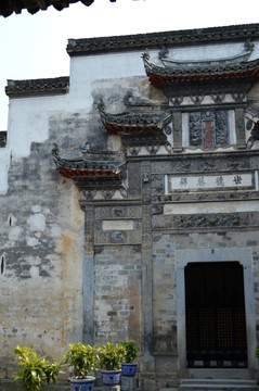 徽州古代民居 砖雕门楼