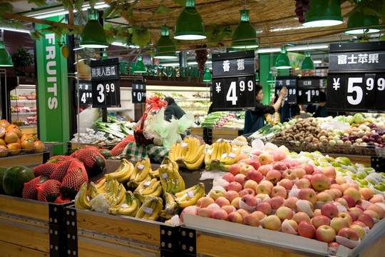 超市的水果