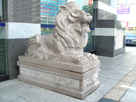 狮子石雕