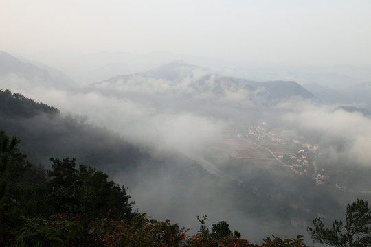 云海 风光 高山丘壑