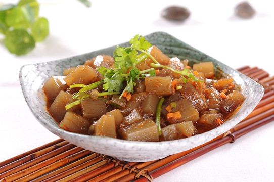 炒凉粉