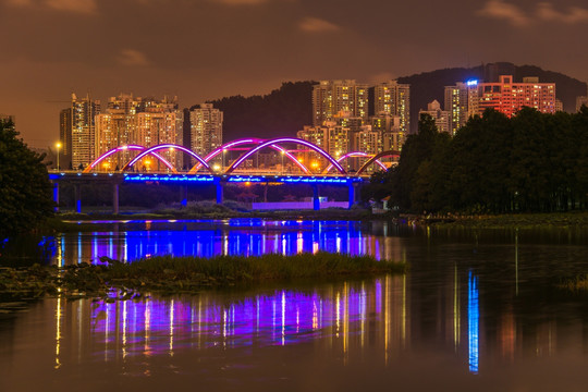 深圳芙蓉桥 夜景
