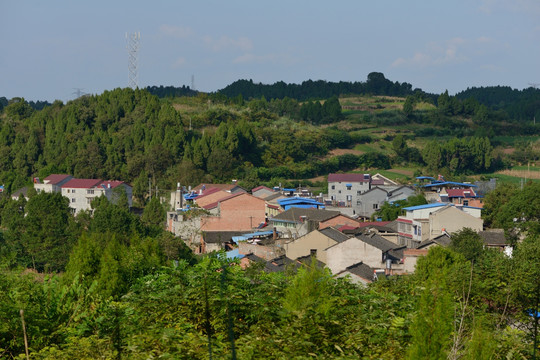 四川简阳乡村建筑