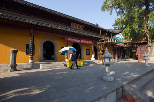 定慧寺 寺庙 镇江焦山风景区