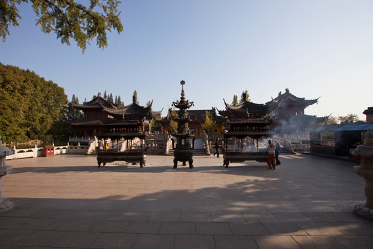 定慧寺 寺庙 镇江焦山风景区