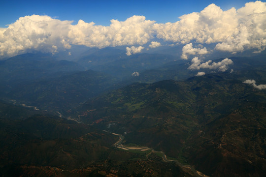 尼泊尔航拍