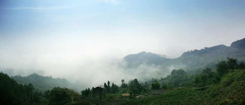 大山（合成图）