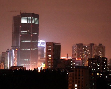 都市建筑夜景