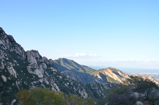 连绵起伏的大山