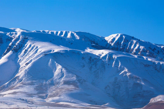 雪山  山脉 天山