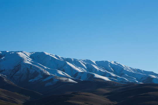 雪山 天山 山脉