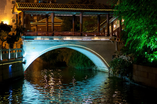 广州古老廊桥