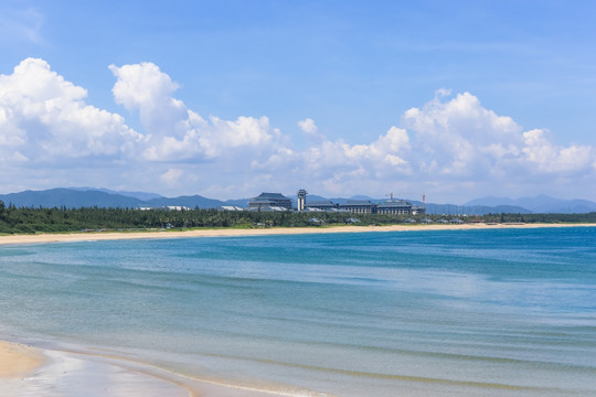海南三亚海棠湾风光