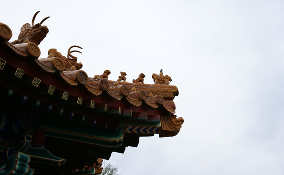 中国古代建筑重脊