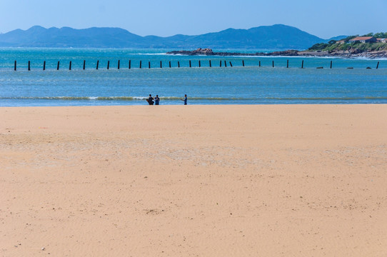 沙滩 海