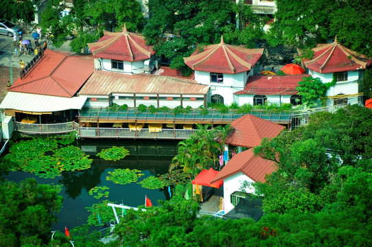 山庄庭院