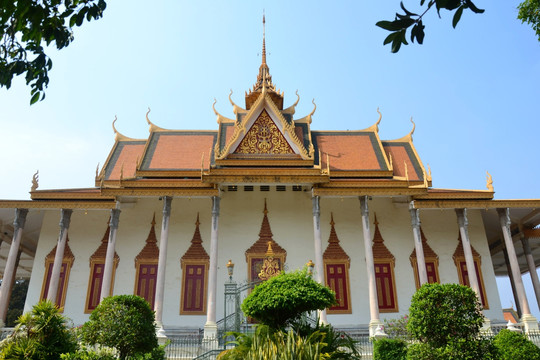 柬埔寨大皇宫 银殿