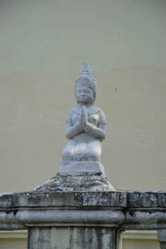 柬埔寨大皇宫雕塑