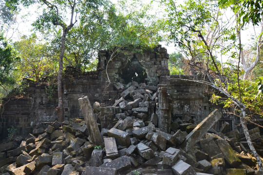 柬埔寨崩密列遗址