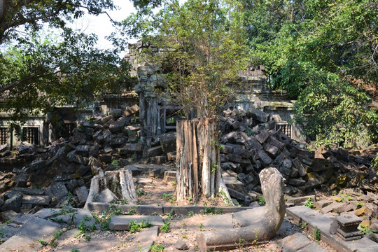柬埔寨崩密列遗址