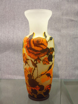 罗马尼亚 玻璃花瓶