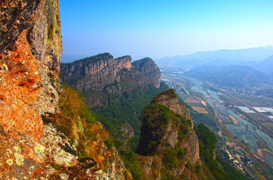 仙居 响石山 鸡冠岩