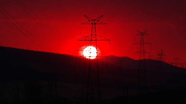夕阳