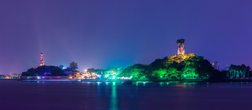 江心屿夜景