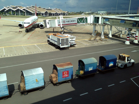 美兰国际机场 海南省 停机坪