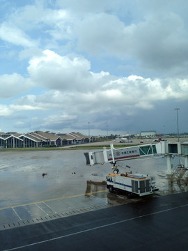 美兰国际机场 海南省 停机坪