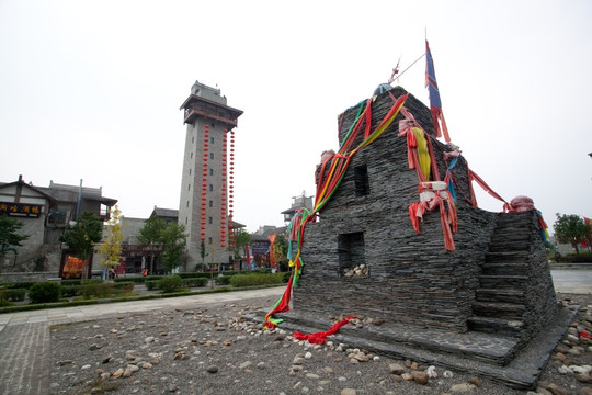 新北川羌族碉楼