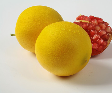 水果柠檬和石榴