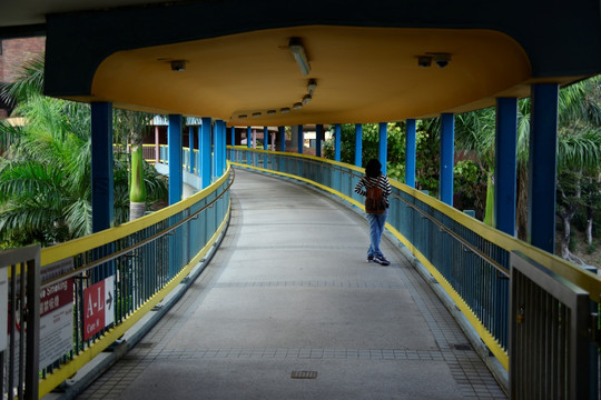 香港理工大学过廊