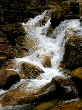 河南焦作云台山青龙峡溪流山涧