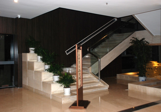 酒店内景 酒店内装修 楼梯