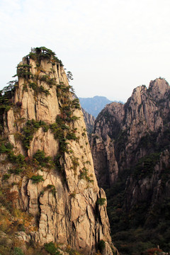 黄山山峰